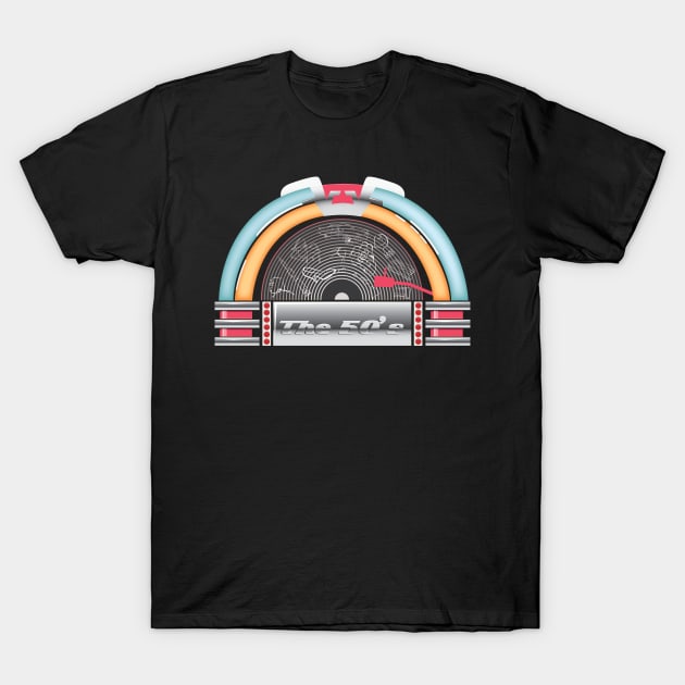 The jukebox T-Shirt by Shapetrix